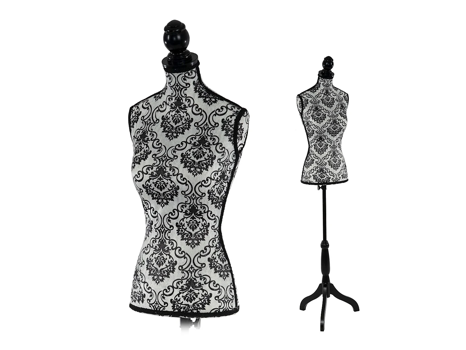 Buste de couture mannequin blanche 85 x 59 x 163 cm DEC04006