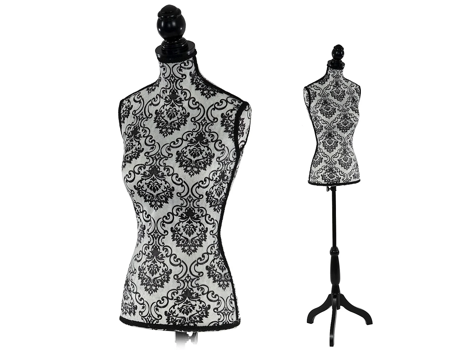 Buste de couture mannequin blanche 85 x 59 x 163 cm DEC04006