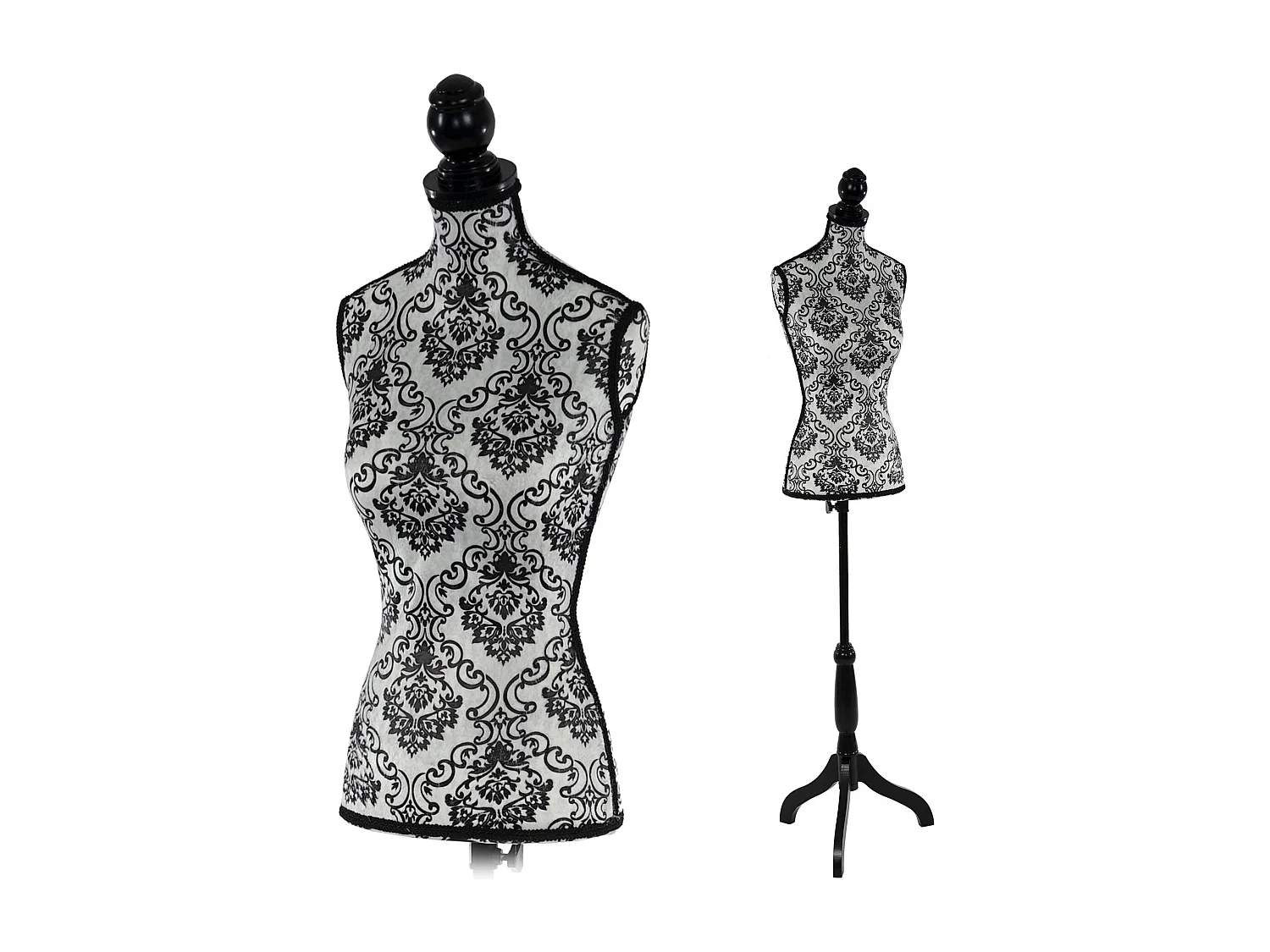 Buste de couture mannequin blanche 85 x 59 x 163 cm DEC04006