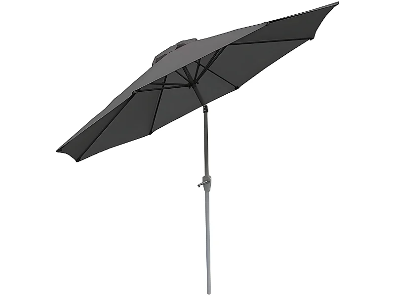 Parasol de jardin Ø aluminium 270 x 270 x 224 cm 04_0003879