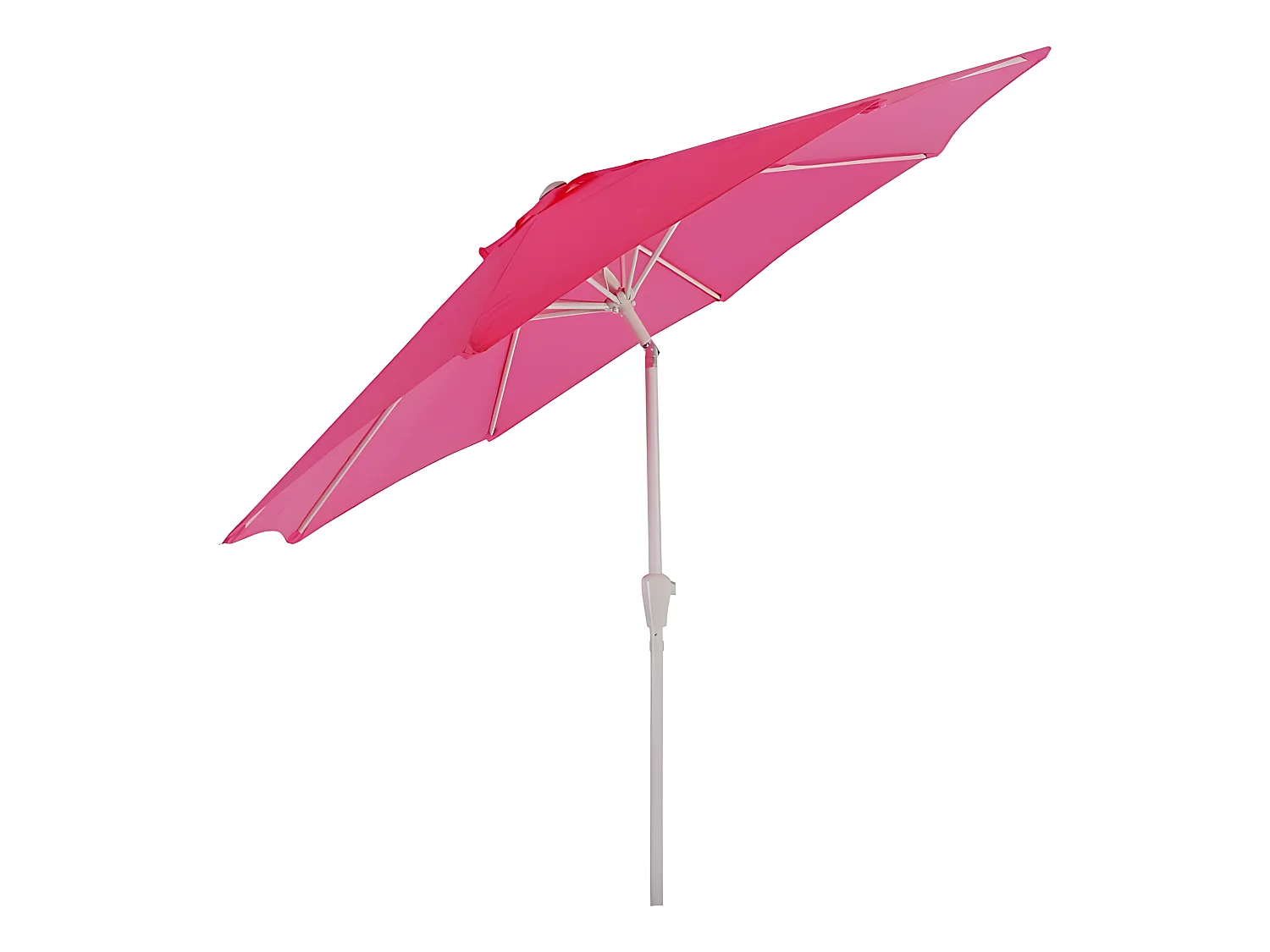 Parasol de jardin Ø aluminium 270 x 270 x 224 cm 04_0003873