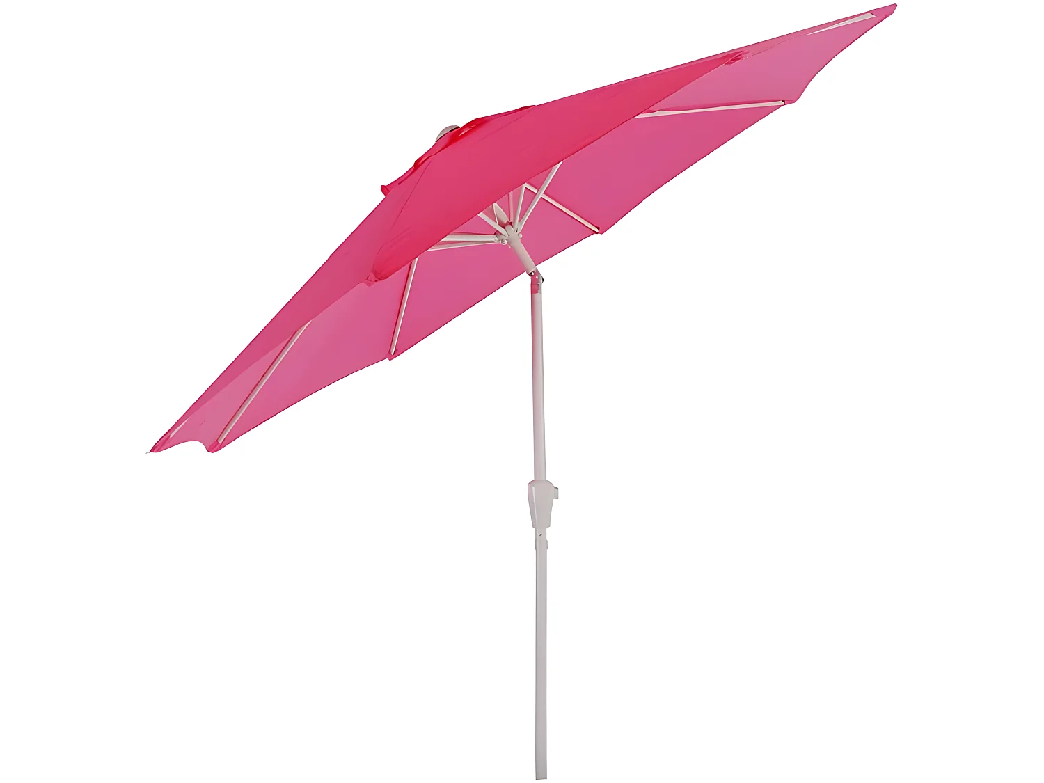 Parasol de jardin Ø aluminium 270 x 270 x 224 cm 04_0003873