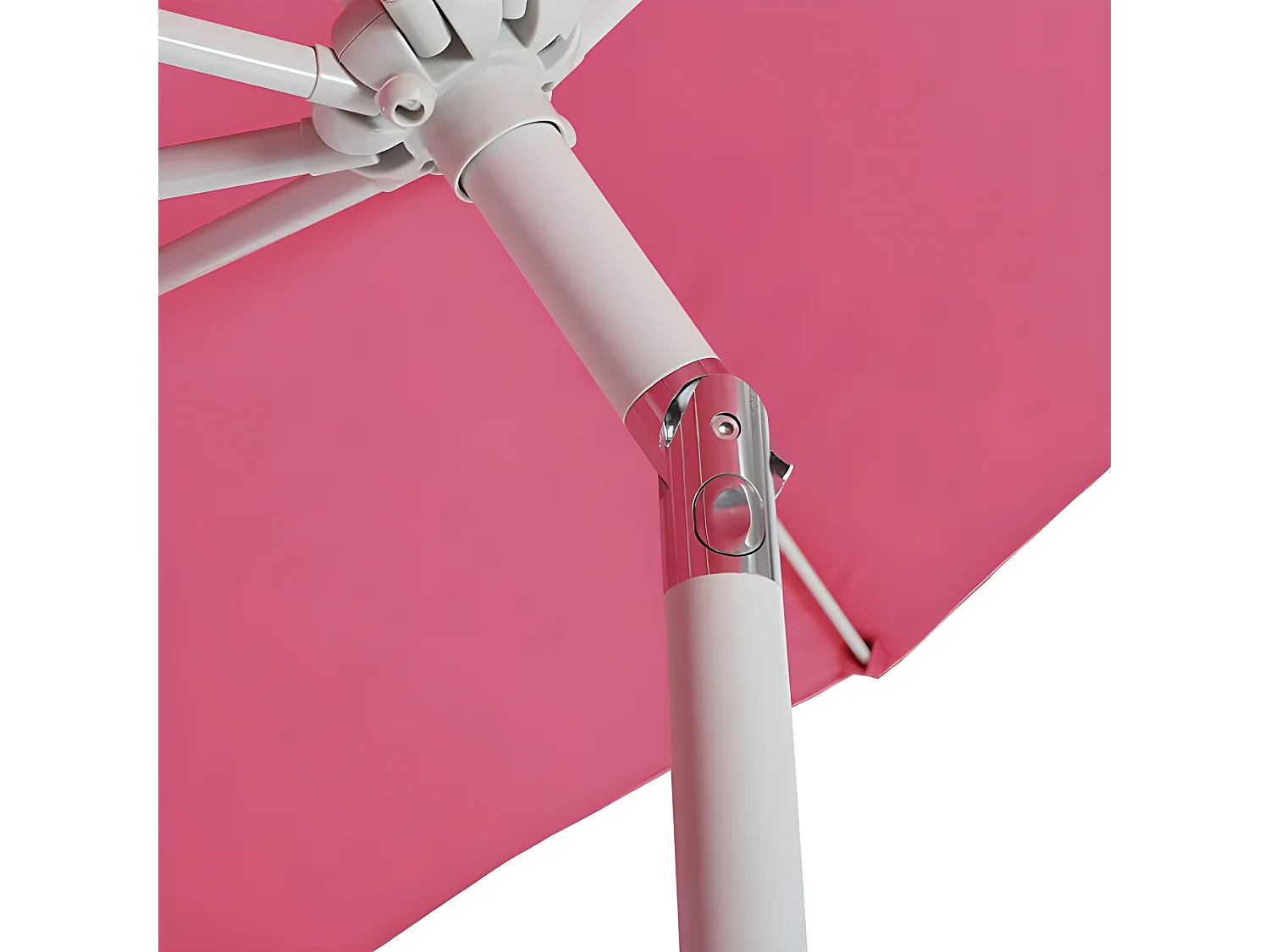 Parasol de jardin Ø aluminium 270 x 270 x 224 cm 04_0003873