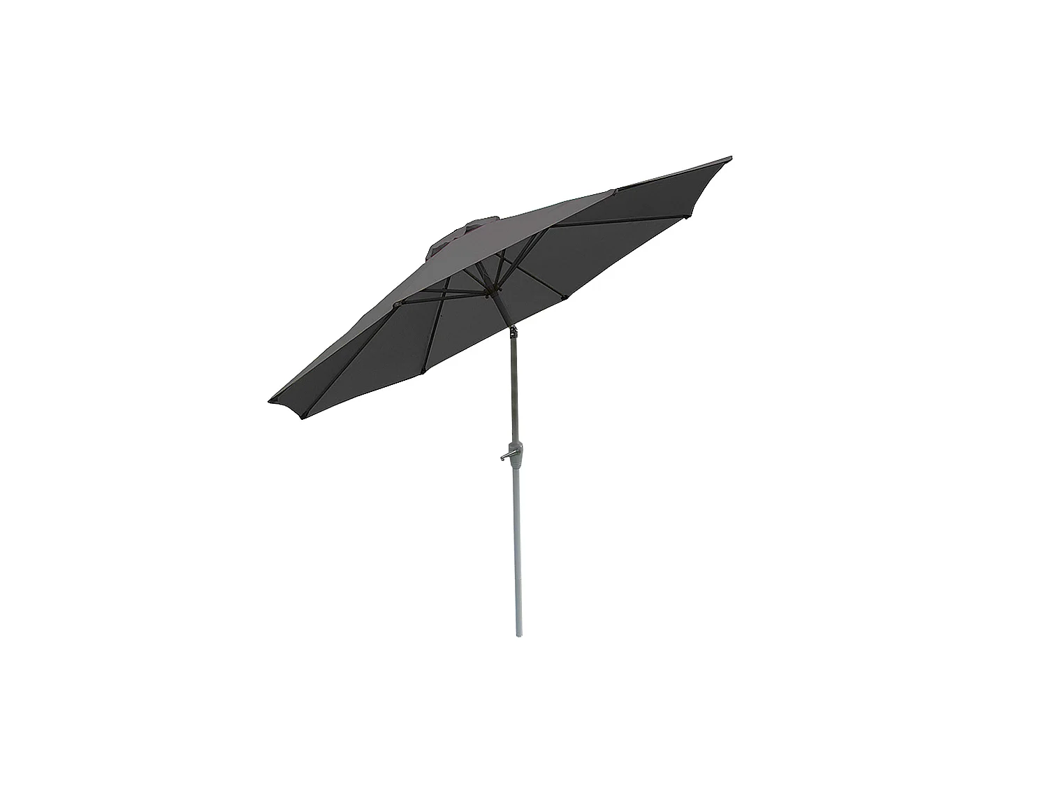 Parasol de jardin Ø aluminium 300 x 300 x 242 cm 04_0003885