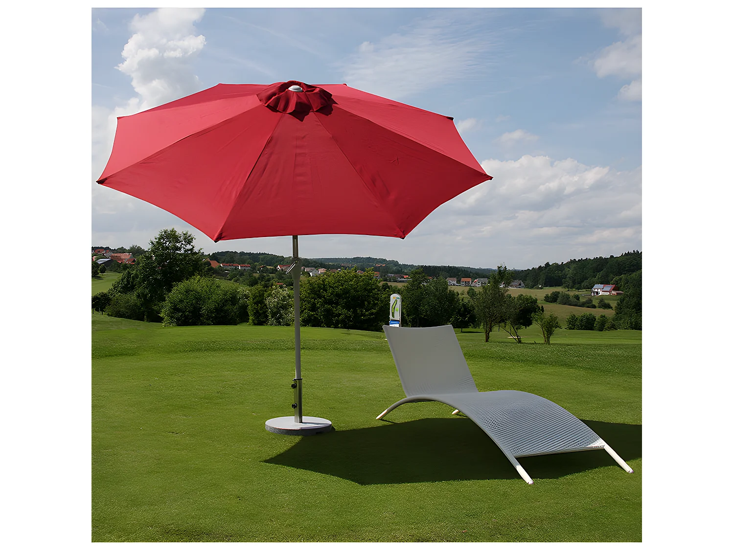Parasol de jardin Ø aluminium 300 x 300 x 242 cm 04_0003888