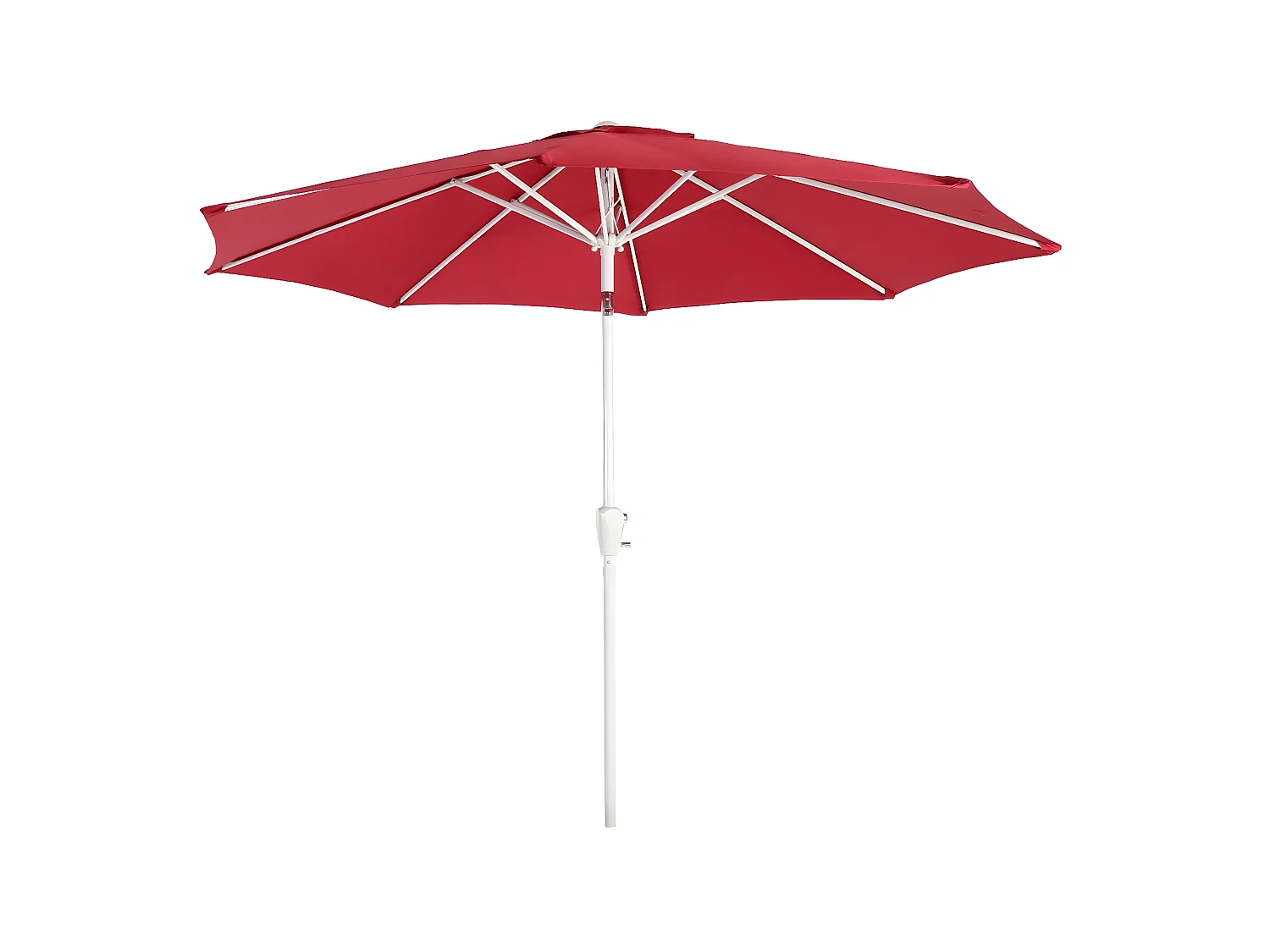 Parasol de jardin Ø aluminium 300 x 300 x 242 cm 04_0003888