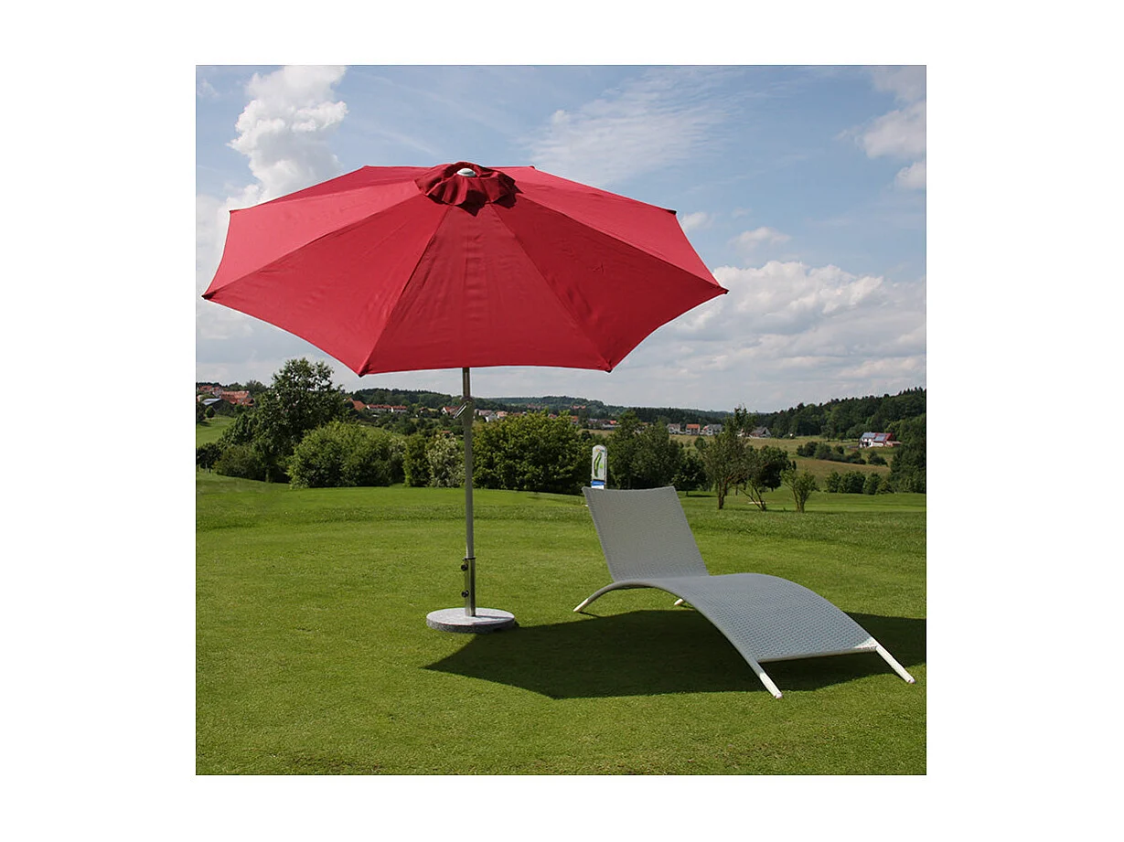 Parasol de jardin Ø aluminium 300 x 300 x 242 cm 04_0003888