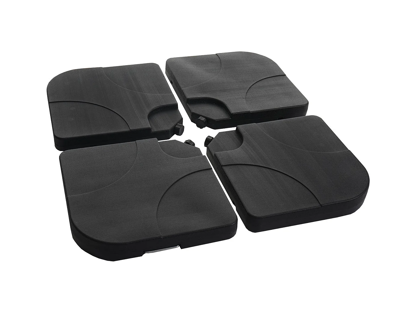 Parasol déporté protection solaire crème 360 x 295 x 235 cm 04_0000942