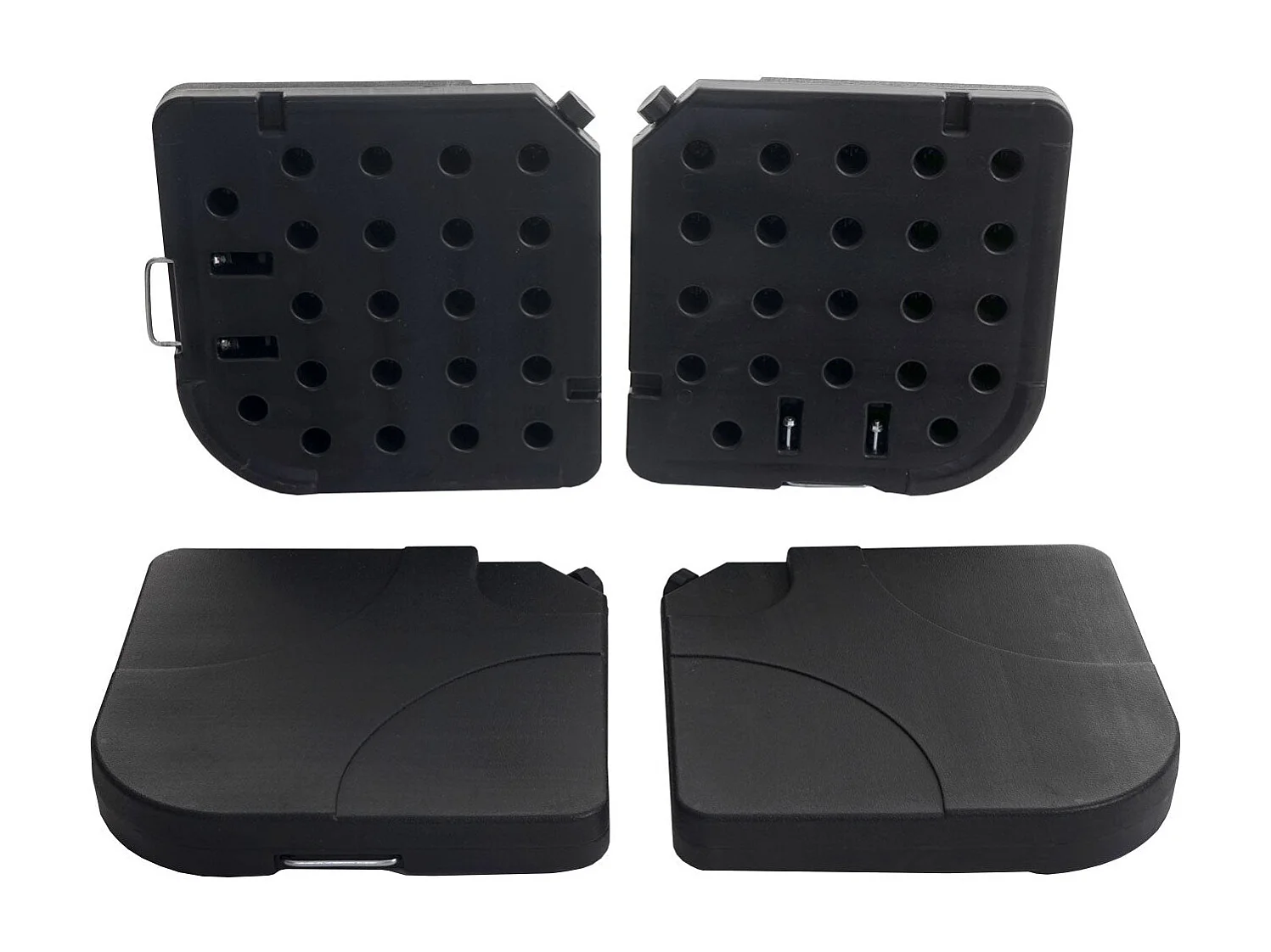 Parasol déporté protection solaire beige 360 x 295 x 235 cm 04_0000947