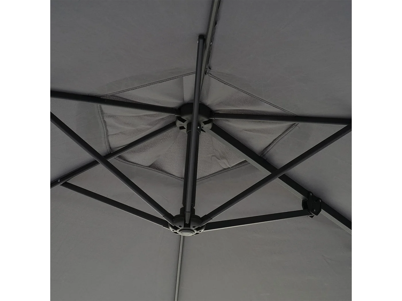 Parasol mural pour balcon grise 300 x 280 x 163 cm 04_0005636