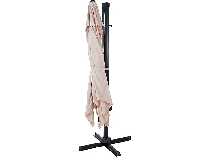 Parasol de restauration 3x3m crème 04_0003290