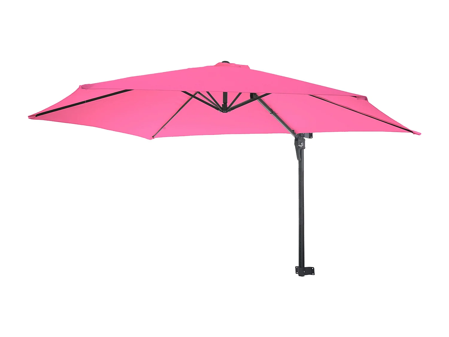 Parasol mural pour balcon 300 x 280 x 163 cm 04_0005637