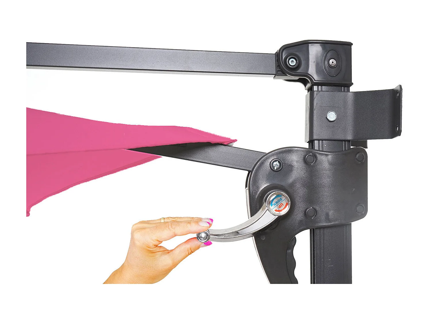 Parasol mural pour balcon 300 x 280 x 163 cm 04_0005637