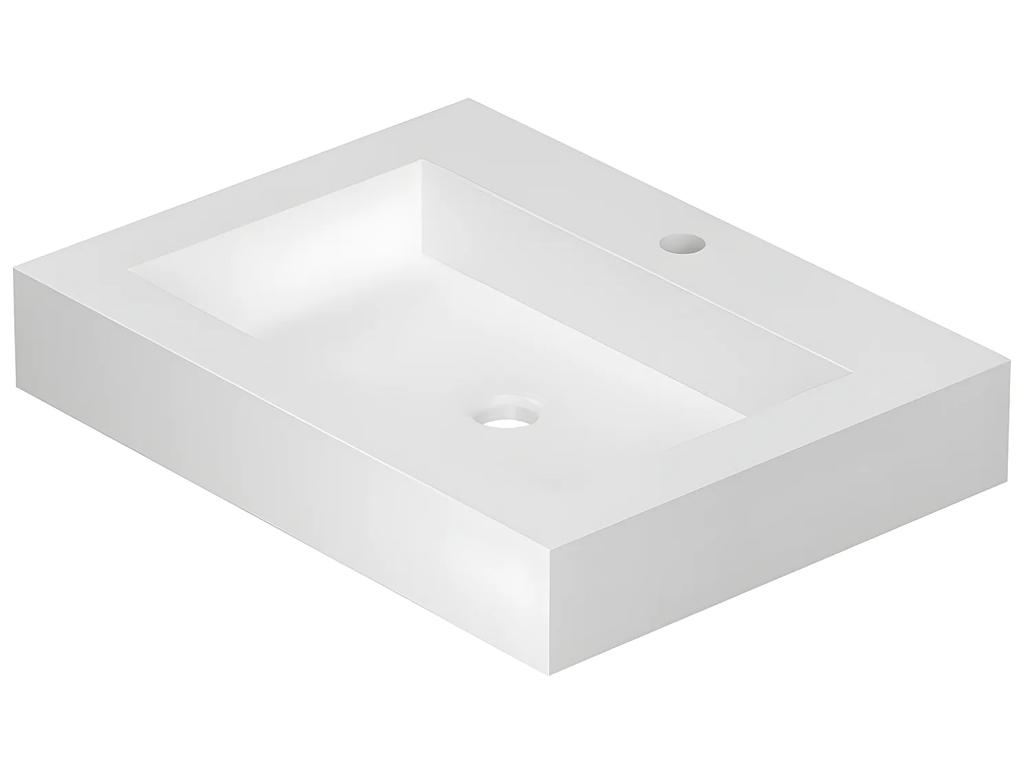 Waschbecken hängend - Solid Surface BRISTOL