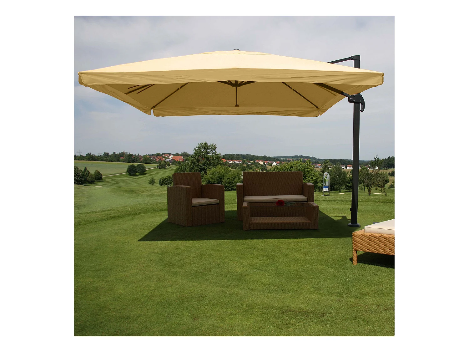 Parasol professionnel restaurant pour crème 04_0005641