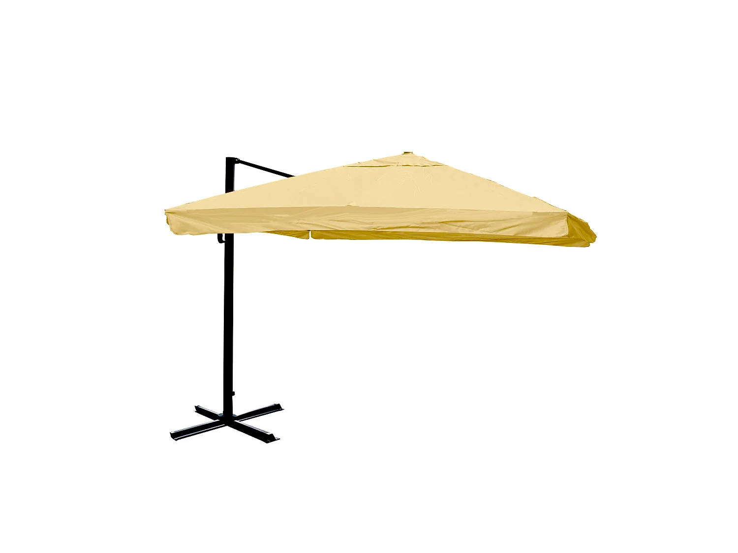 Parasol professionnel restaurant pour aluminium crème 04_0003979