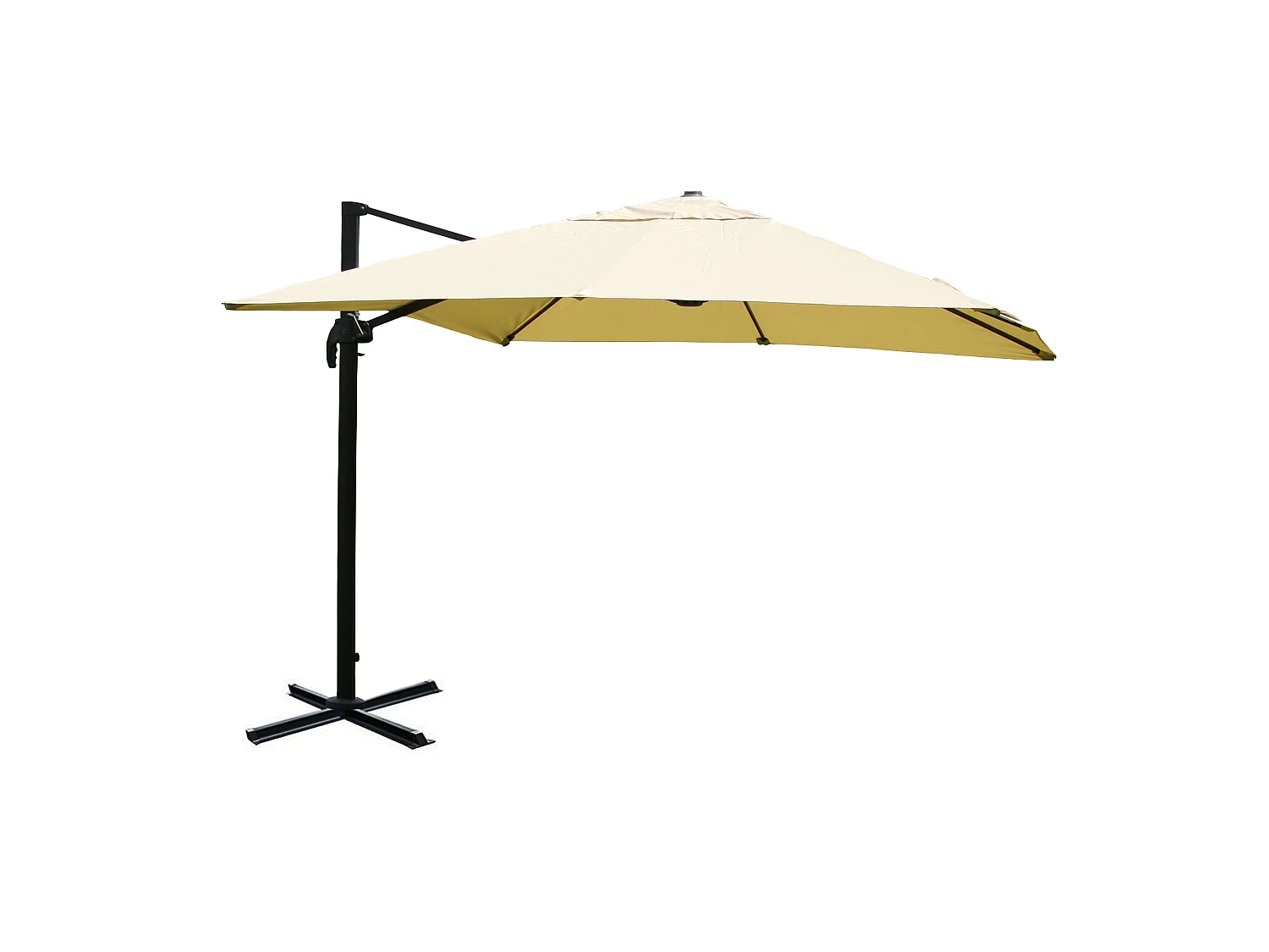 Parasol professionnel restaurant pour aluminium crème 04_0003994