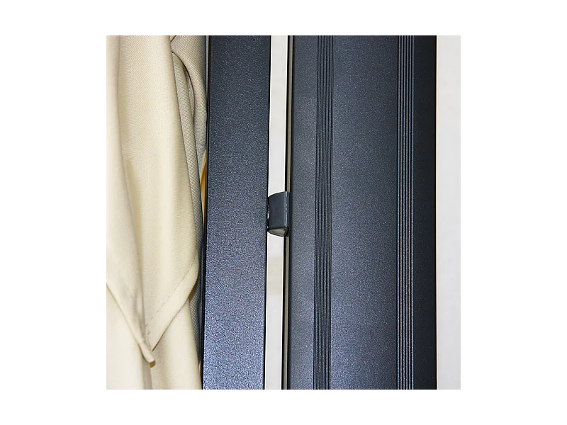 Parasol professionnel restaurant pour aluminium crème 04_0003990