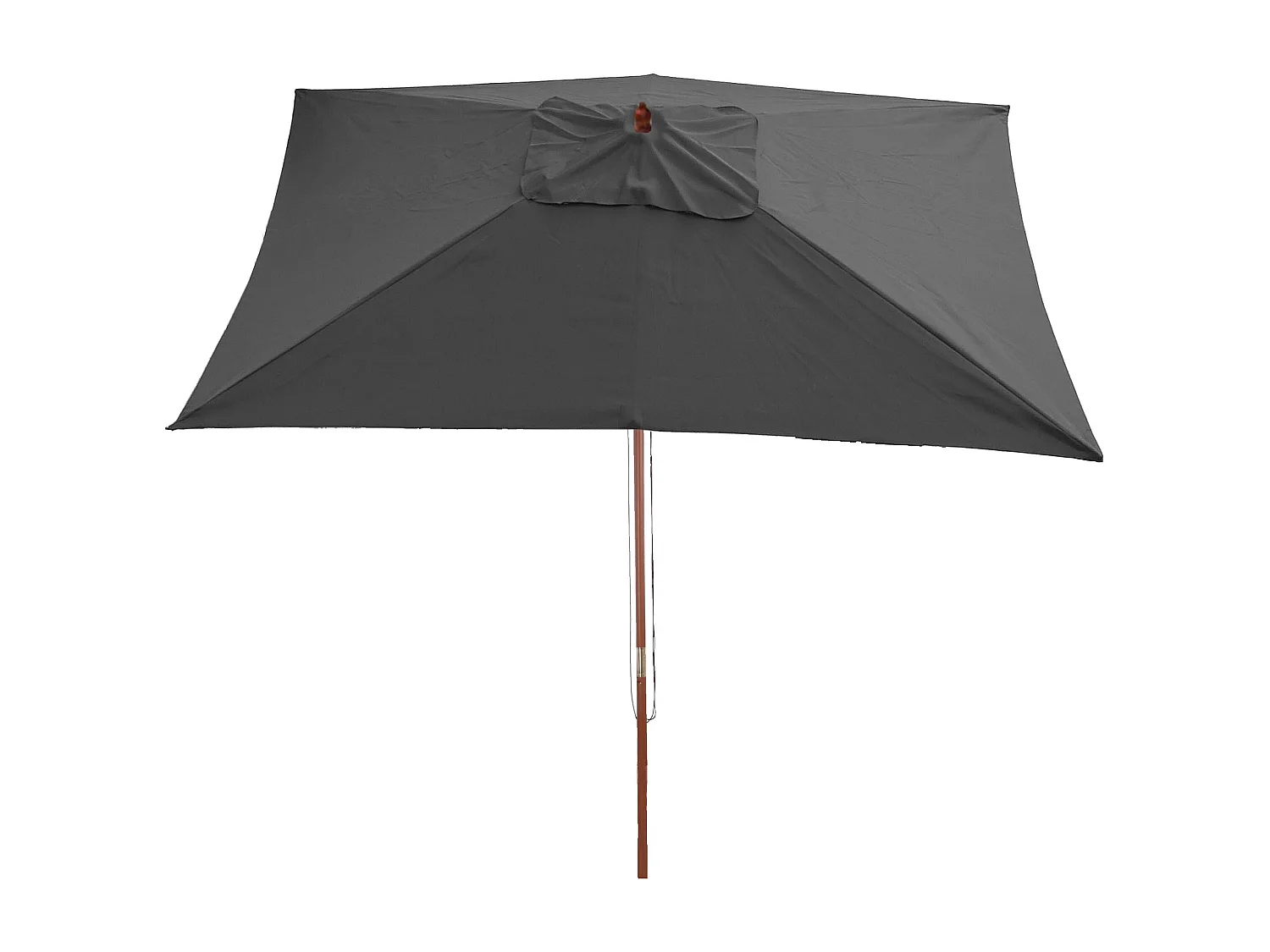 Parasol de jardin 2x3m bois marron 04_0003818