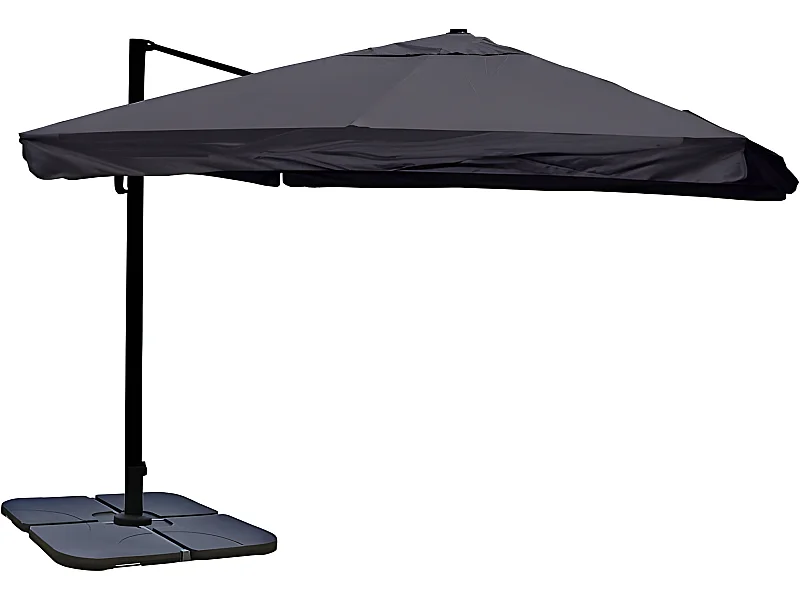 Parasol de restauration 3x3m aluminium 04_0003325