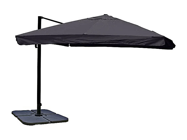 Parasol de restauration 3x3m aluminium 04_0003325