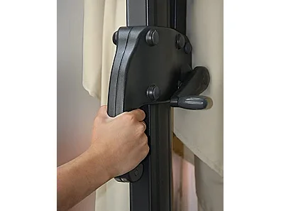 Parasol de restauration 3x3m aluminium 04_0003325