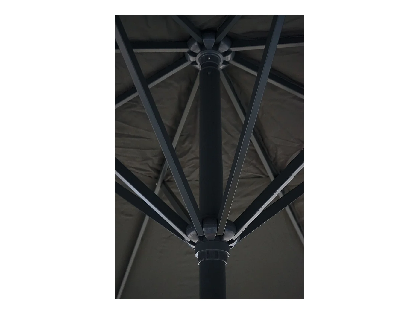 Parasol pour jardin terrasse 500 x 500 x 360 cm 04_0003869