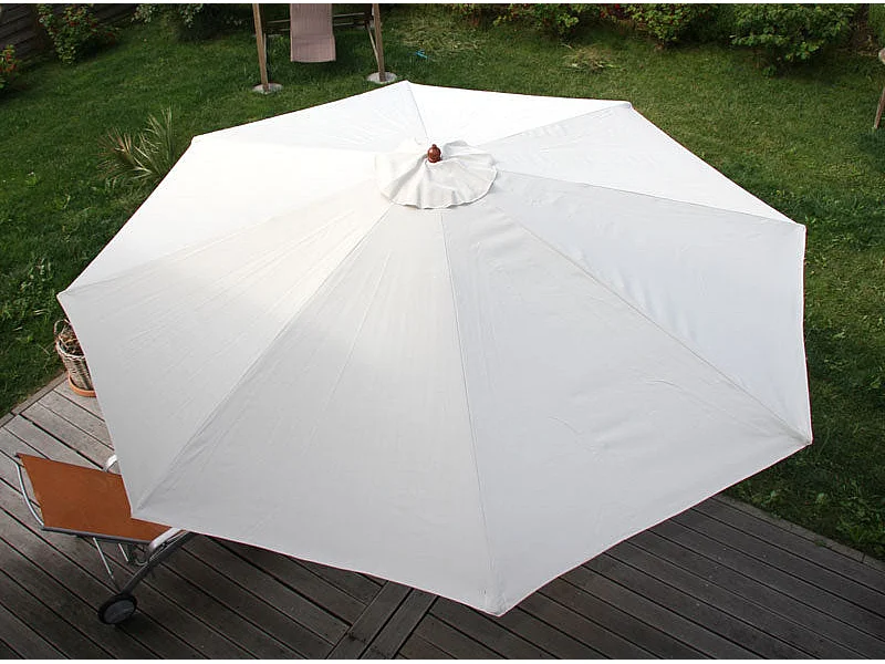 Parasol en bois de bois marron 04_0003807