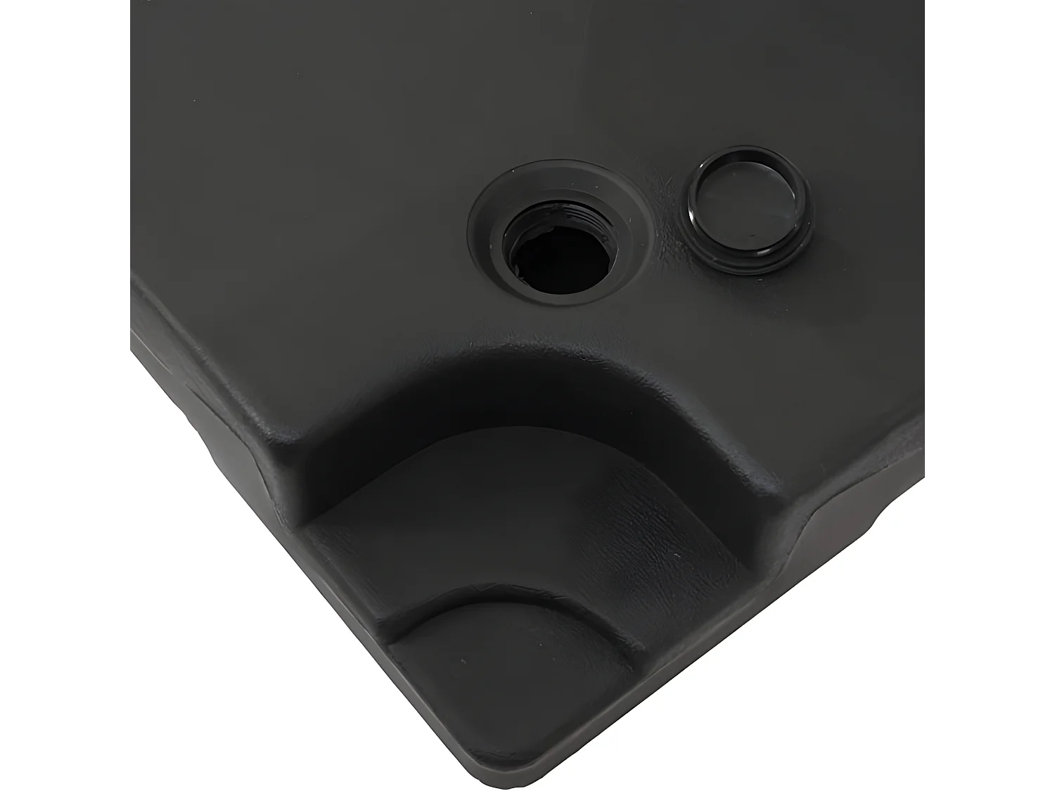 Parasol de restauration 3x4m aluminium bordeaux 04_0003536