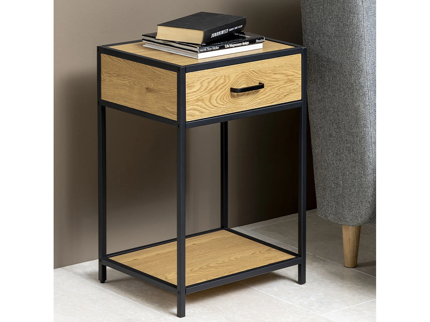 Table de chevet style industriel FACTORY