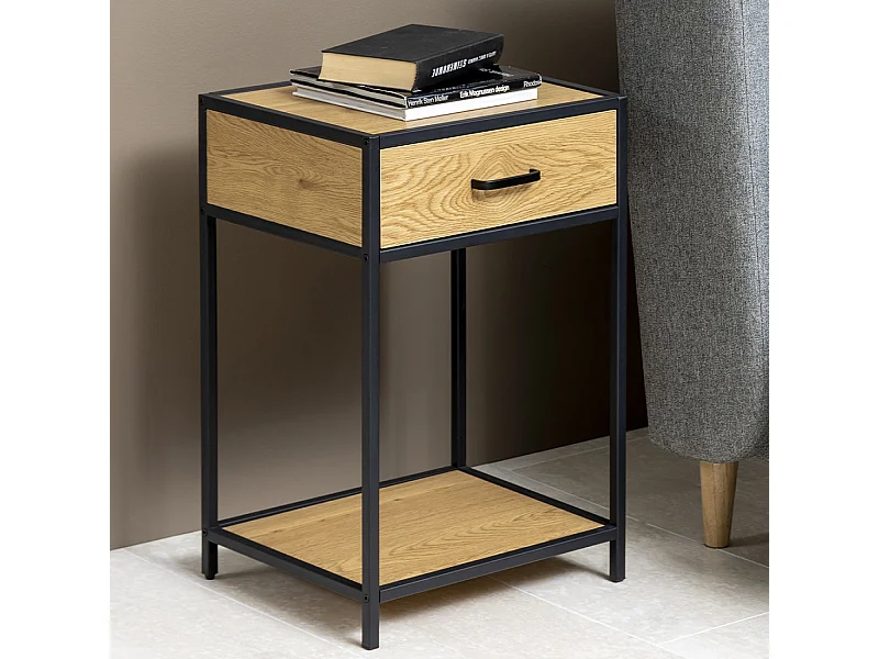 Table de chevet style industriel FACTORY