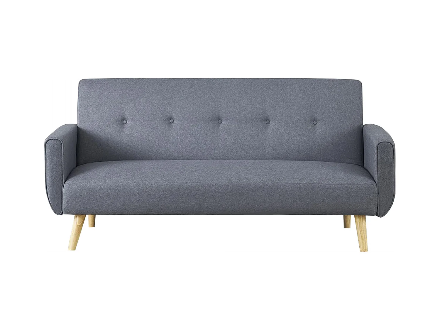 Scandinavische 3-zits slaapbank grijs BERLIJN
