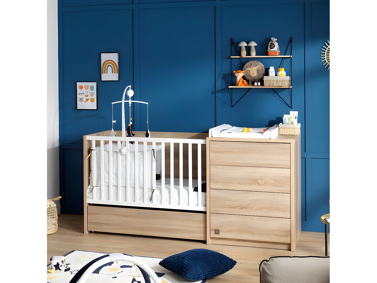 Letto combinato 105x200x71cm