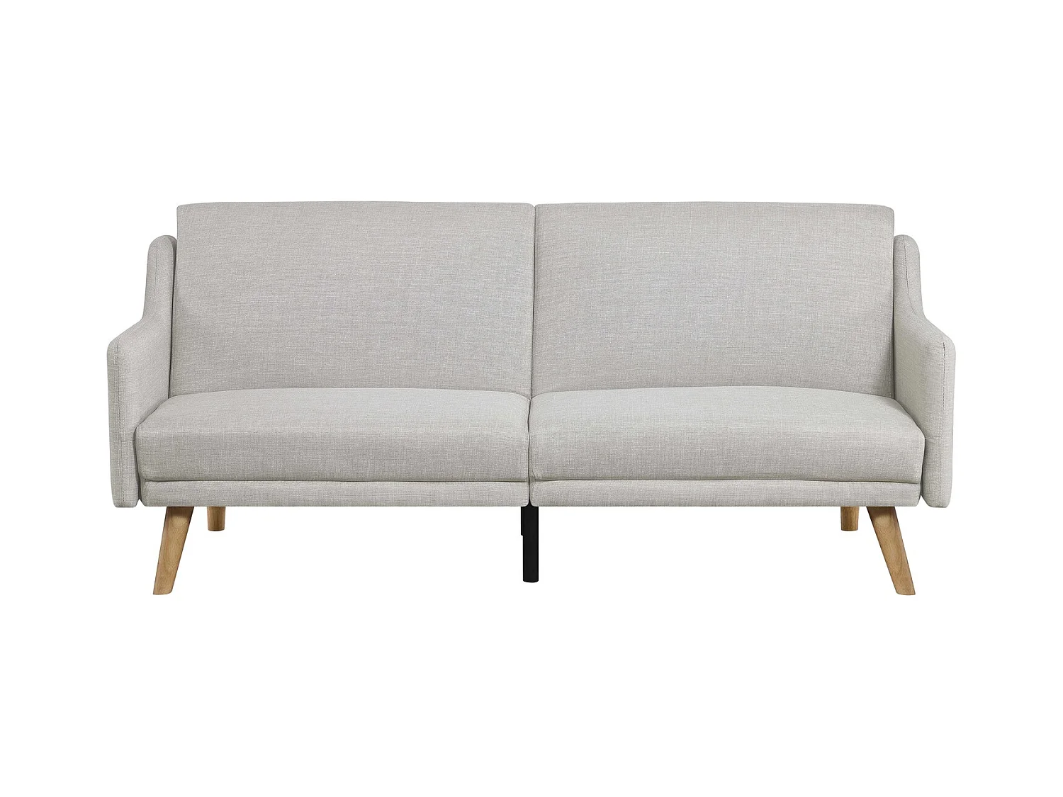 Divano convertibile scandinavo tessuto grigio chiaro ESTER