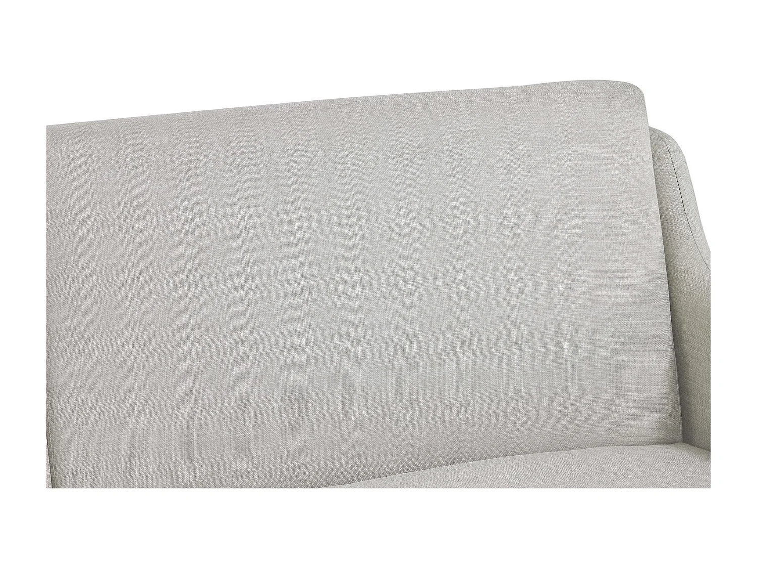 Sofá Cama Conversível Escandinavo Cinza Claro ESTER - Design Moderno, Conversível, 3 Lugares, Madeira Maciça, Fácil de Manter