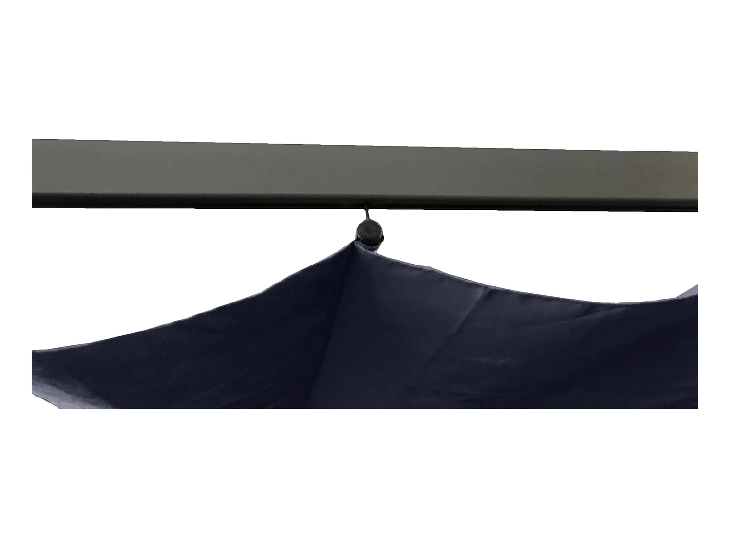 Vrijstaande Pergola 4x3m met uitschuifbaar doek NILA Grijs Aluminium Polyester