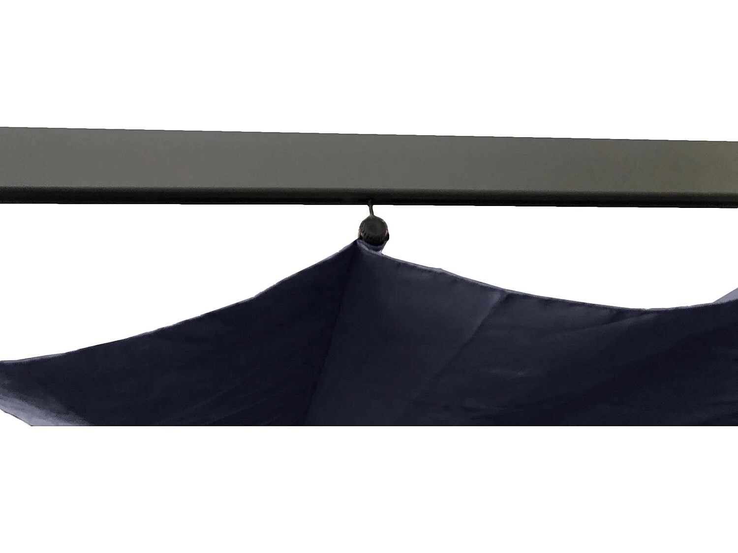 Vrijstaande Pergola 4x3m met uitschuifbaar doek NILA Grijs Aluminium Polyester