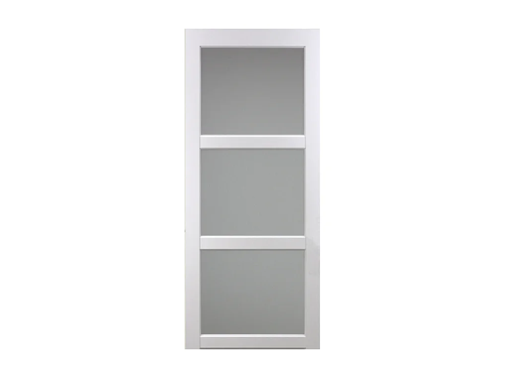 Kenya' Puerta Corredera Blanca Modelo 83 Ancho Con Sistema Enrollable sin manilla