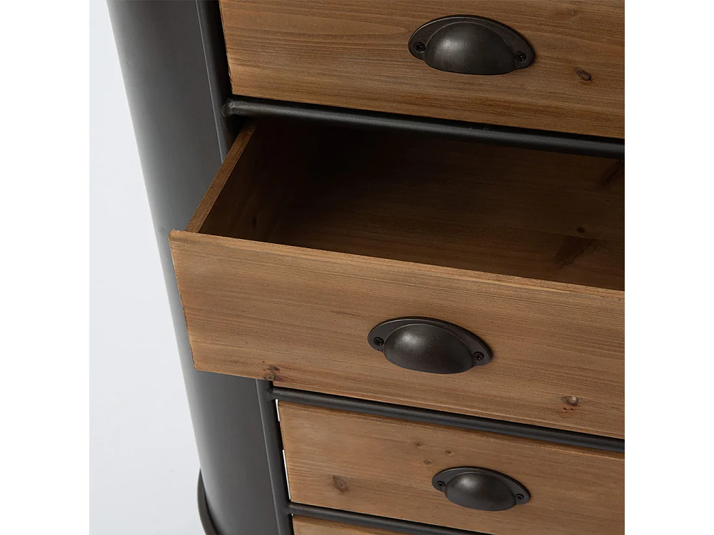 Chiffonnier Eugene 5 tiroirs 66 cm x 91 cm x 37 cm