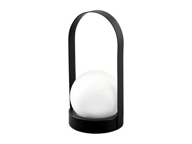 Lanterne solaire metal - boule perlee - GALIX