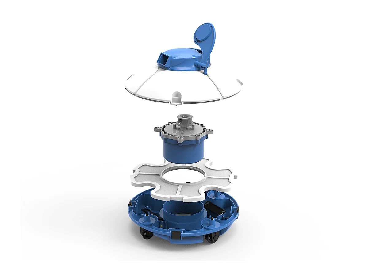 Robot de piscine sur batterie Frisbee bleu - Bestway