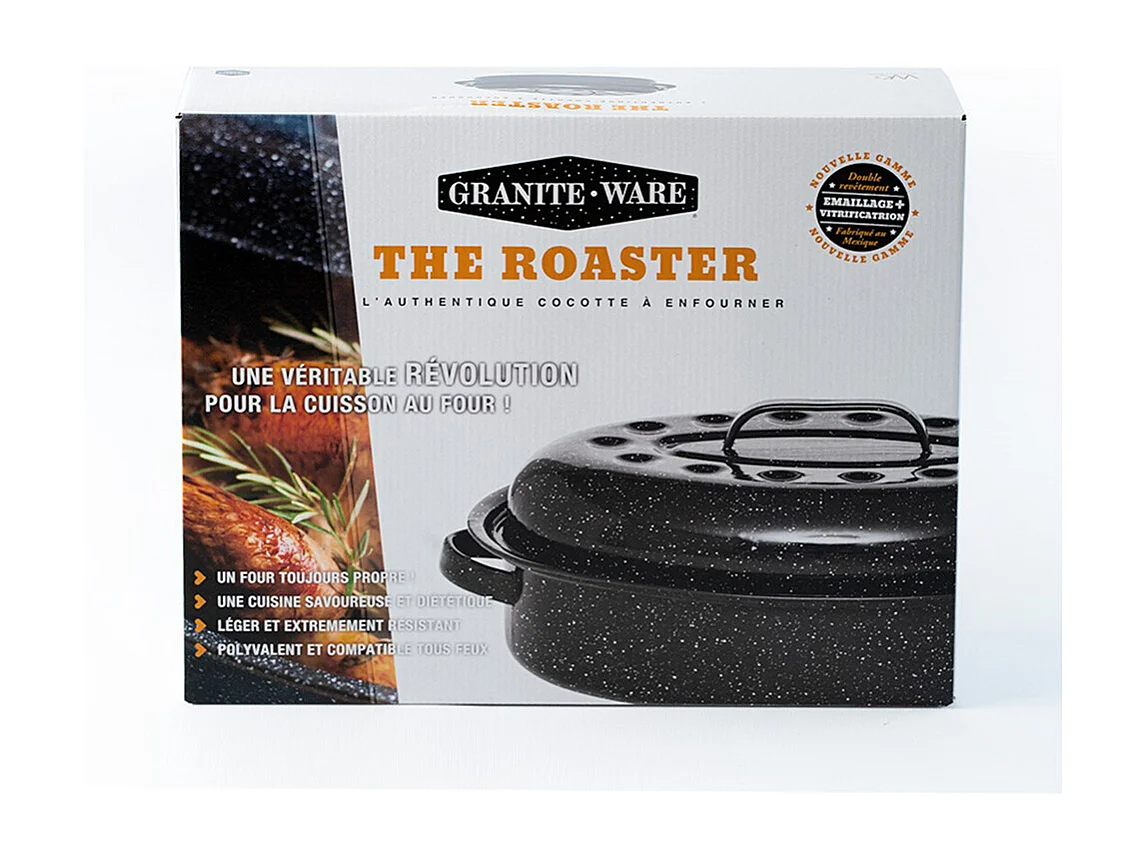 Warmcook Cocotte ovale en acier carbon 38x26cm - 0508