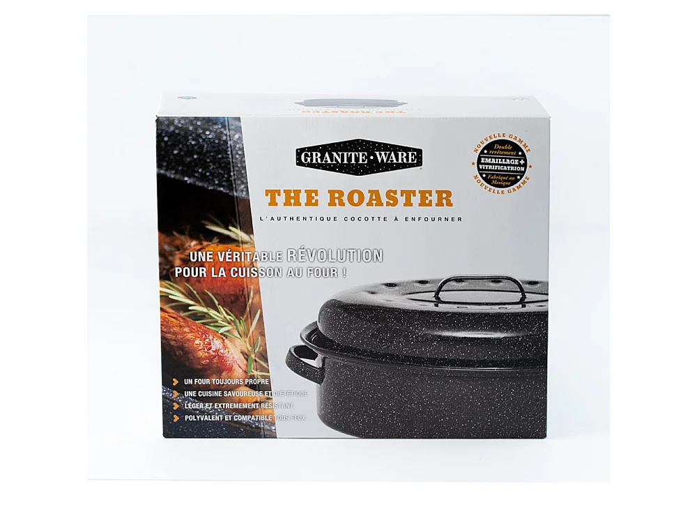 Warmcook Cocotte ovale en acier carbon 46x31cm - 0509