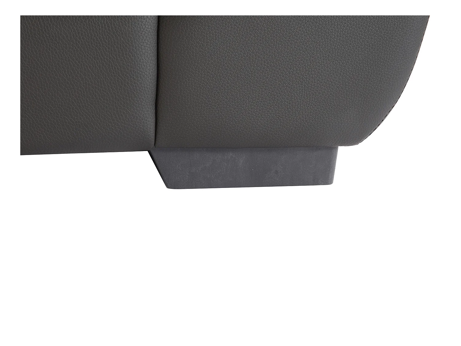 Ecksofa Leder - Ecke Links - Schwarz - METROPOLITAN II