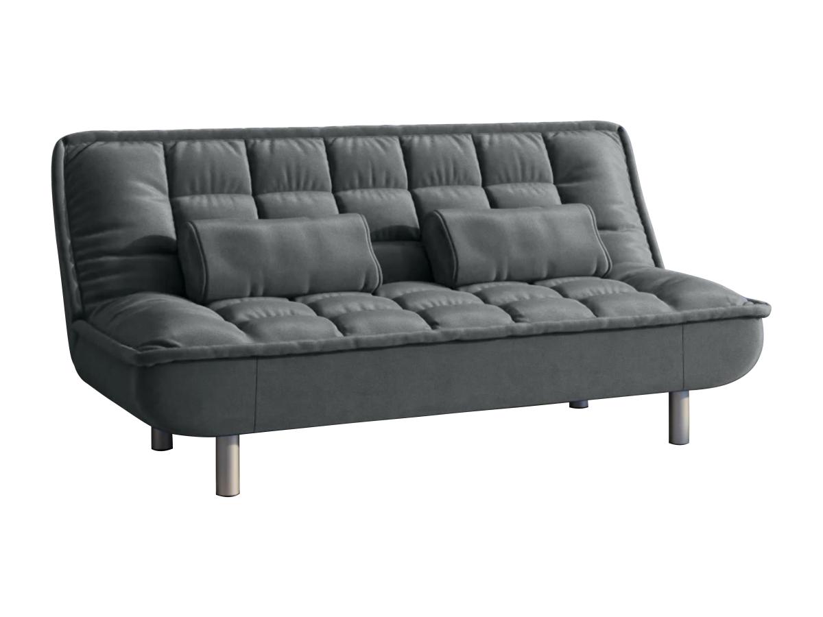 Schlafsofa Klappsofa - Stoff - Grau - MISHAN günstig online kaufen