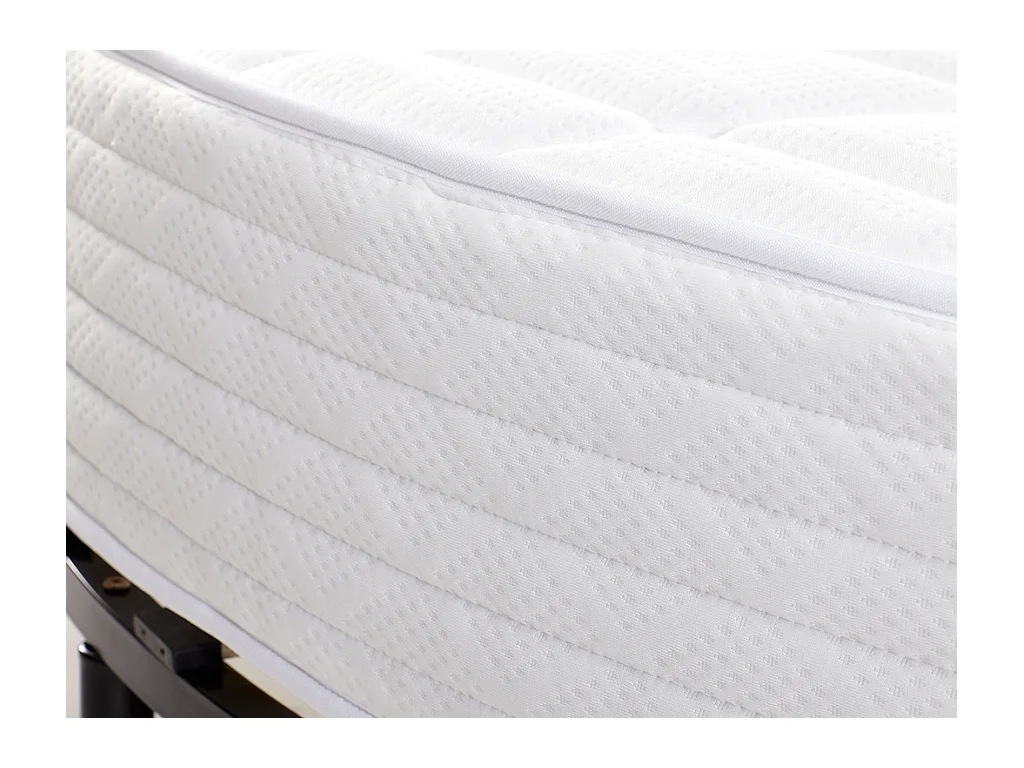 Ensemble 220 x 220 cm sommier + matelas rond ép.25cm - ROMA de YSMÉE