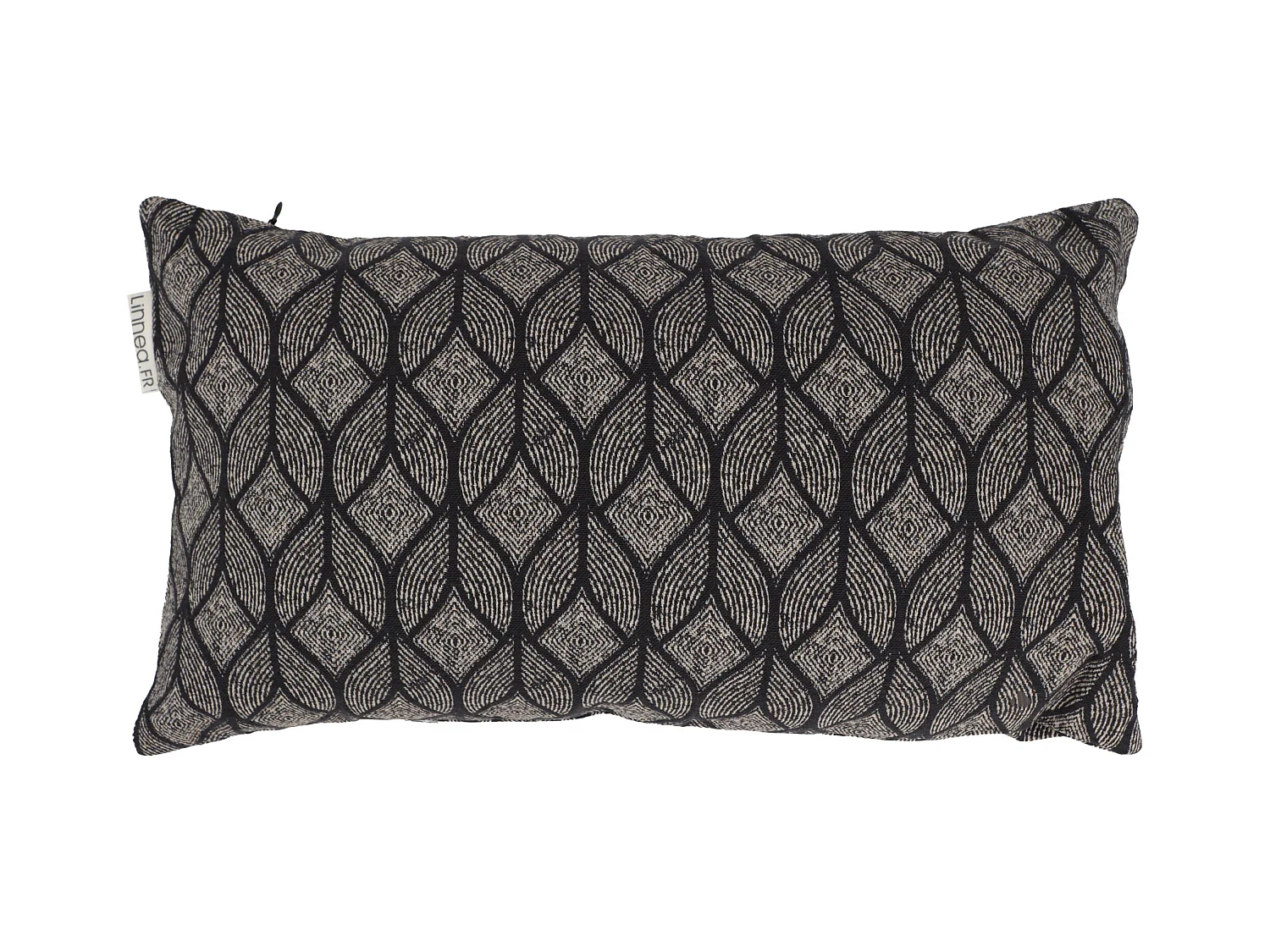 Housse de coussin 30x50 cm NOUMEA gris Anthracite