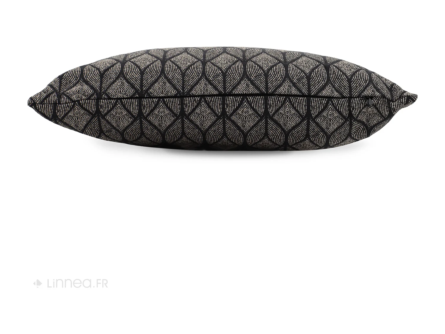 Housse de coussin 30x50 cm NOUMEA gris Anthracite