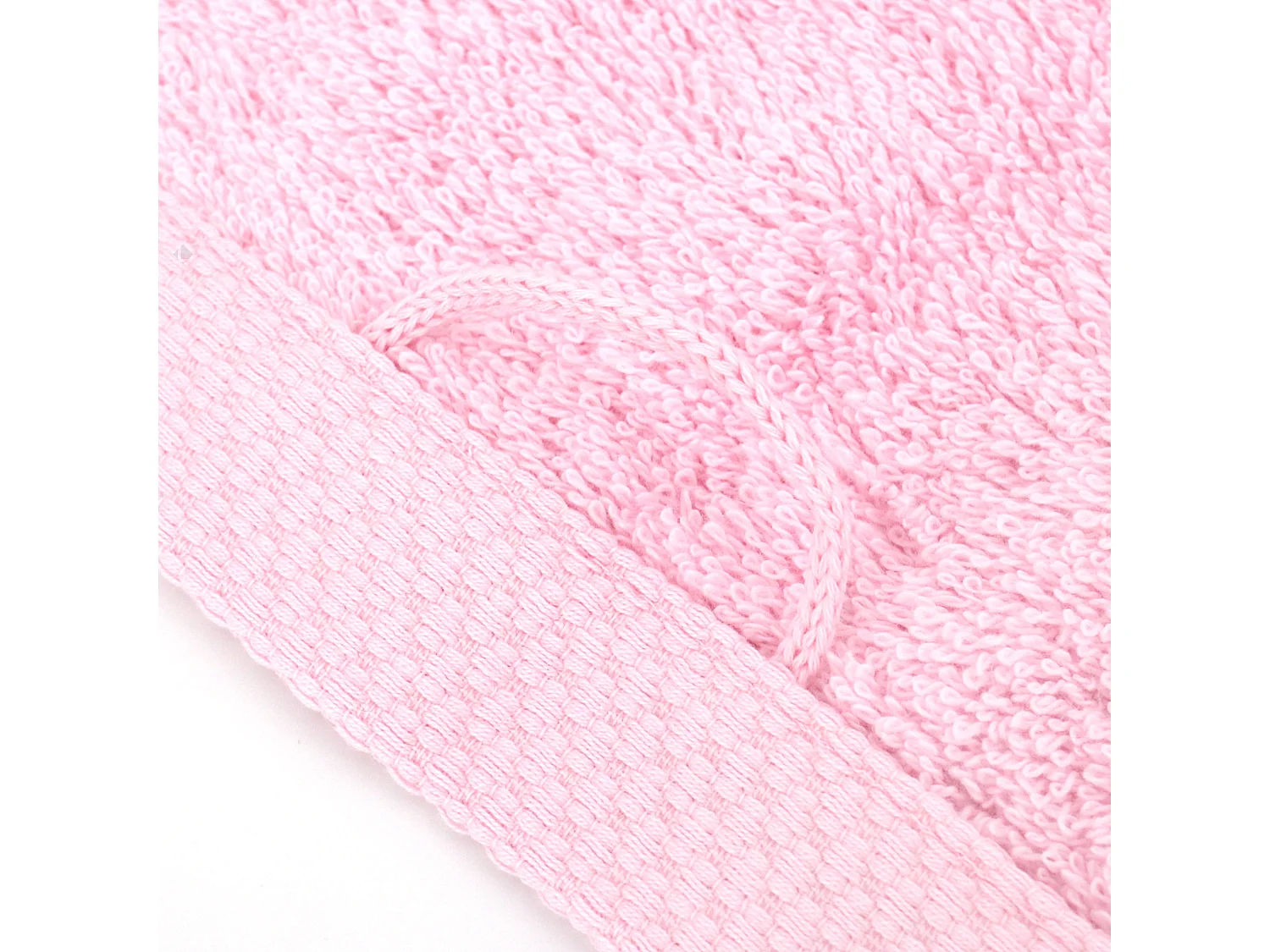 Serviette de toilette 50x100 cm PURE Rose Bonbon 550 g/m2
