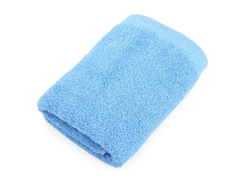 Serviette de toilette 50x100 cm PURE Bleu Ciel 550 g/m2